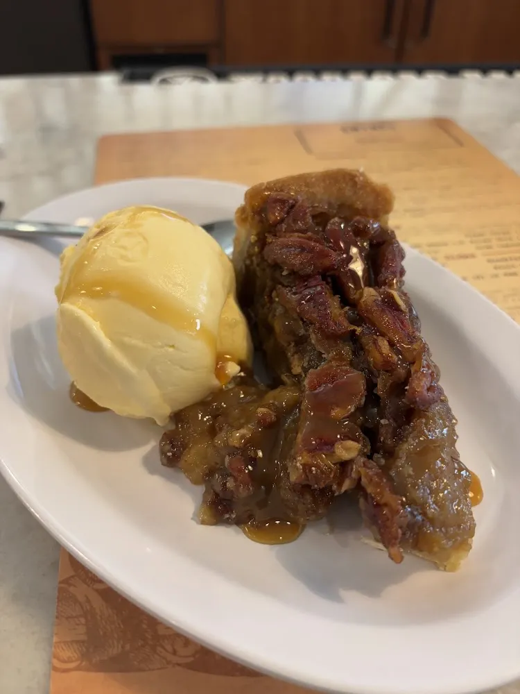 Warm Pecan Pie